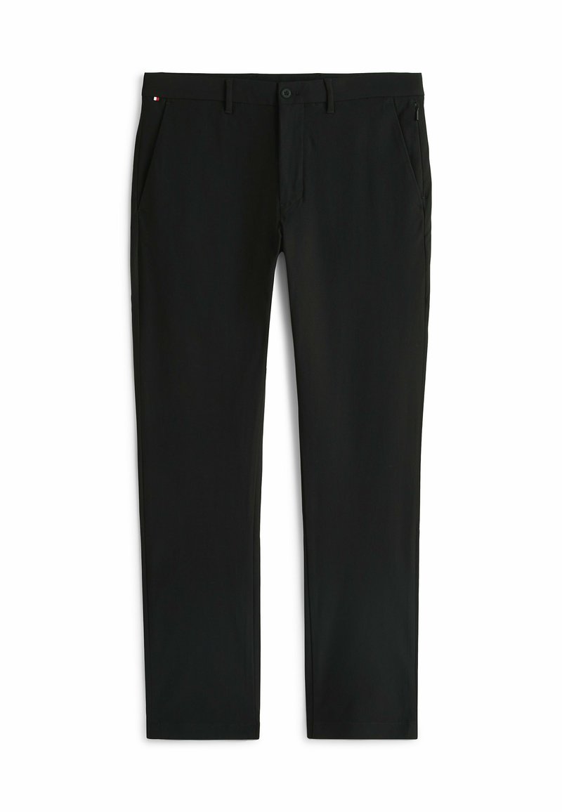 Tommy Hilfiger PERFORMANCE DENTON STRAIGHT LEG - Bukser - black/sort ...