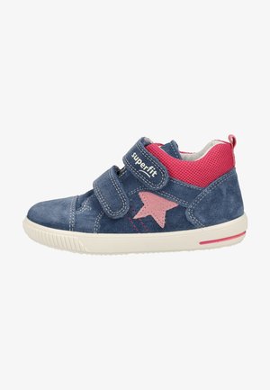 Boty se suchým zipem - blue/pink