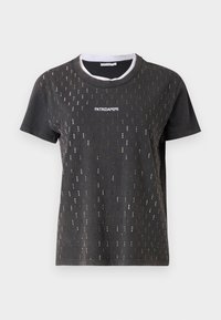 T-shirts med print - washed dark grey