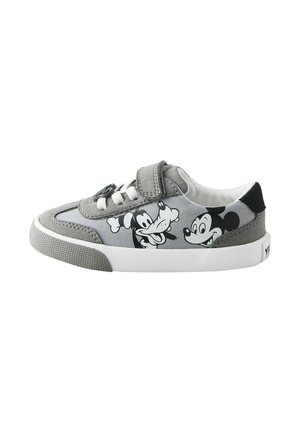 REGULAR FIT - MICKEY MOUSE TOUCH FASTENING AND ELASTIC LACE - Batukai kūdikiams - grey