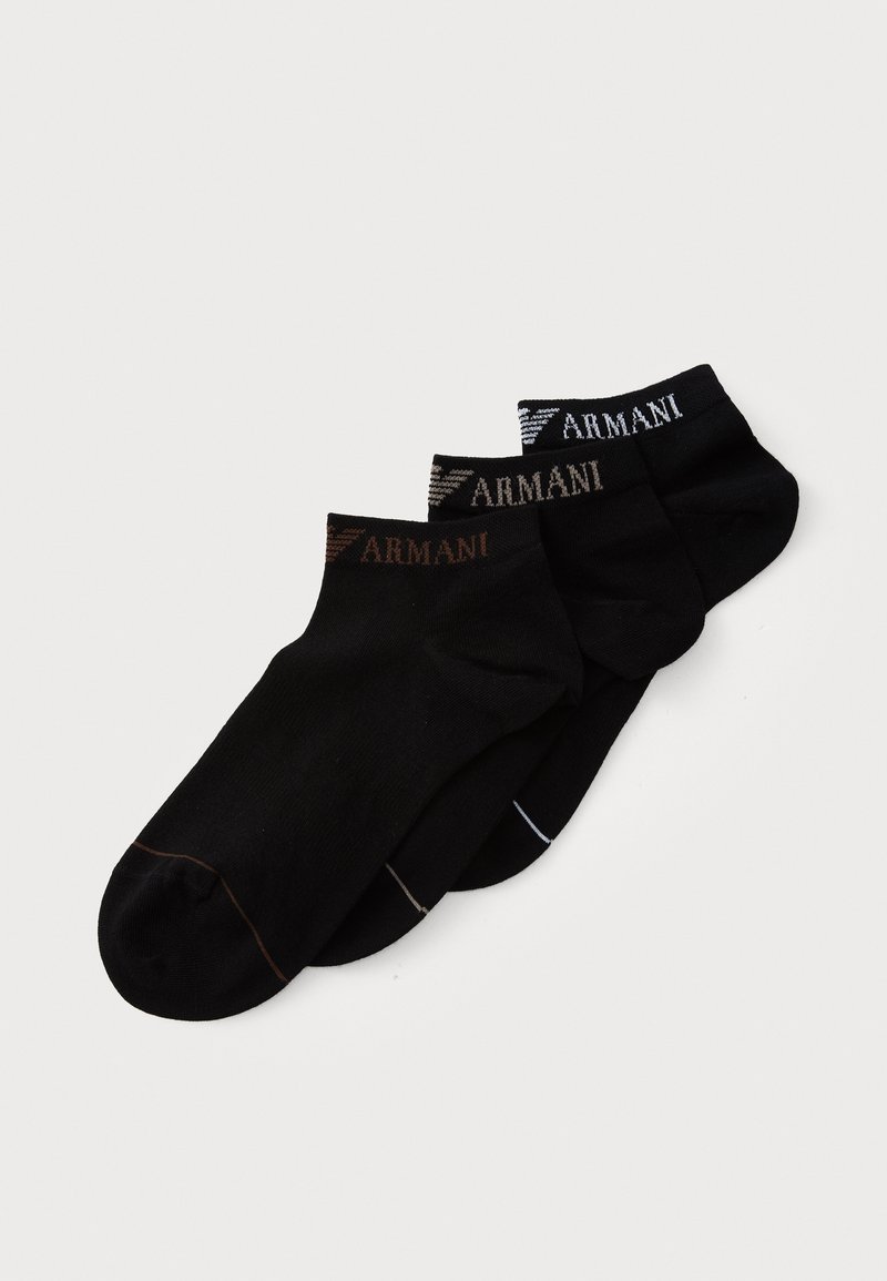 Emporio Armani SNEAKER 3 PACK - Kojinės - blue