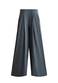 LIGHT TOUCH WIDE-LEG - Nohavice - grey