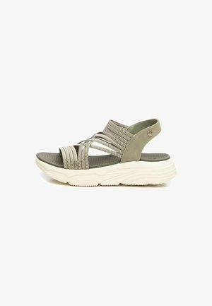 XTI, Sandalias con plataforma - kakhi