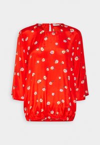 Non sélectionné, fiery red