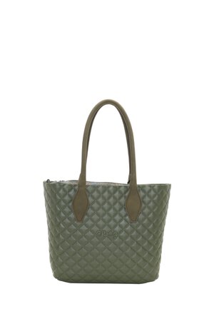 URBAN MIDI - Shopping bag - army green plain