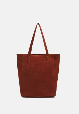 LEATHER - Shoppingveske - red