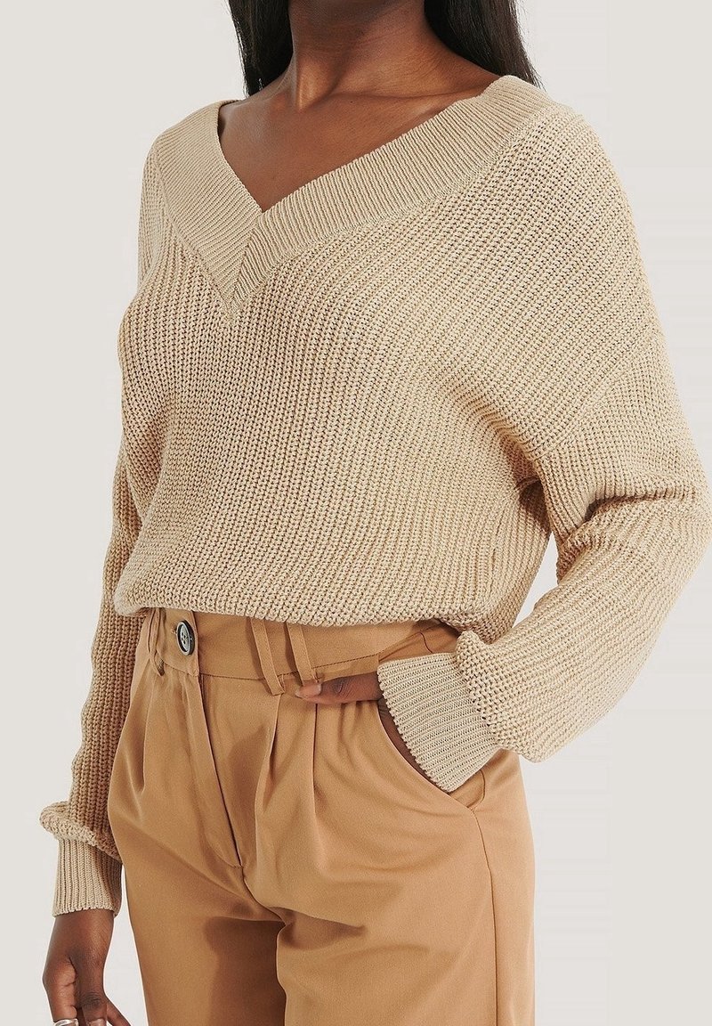 NA-KD Maglione - beige