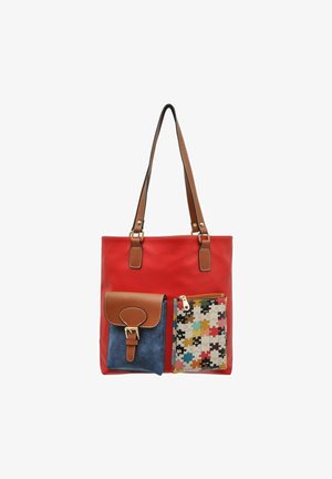 IN THE PUZZLE - Tote bag - rot