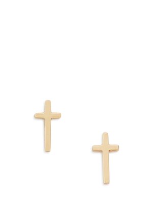 AllSaints CROSS  - Pendientes - gold-coloured