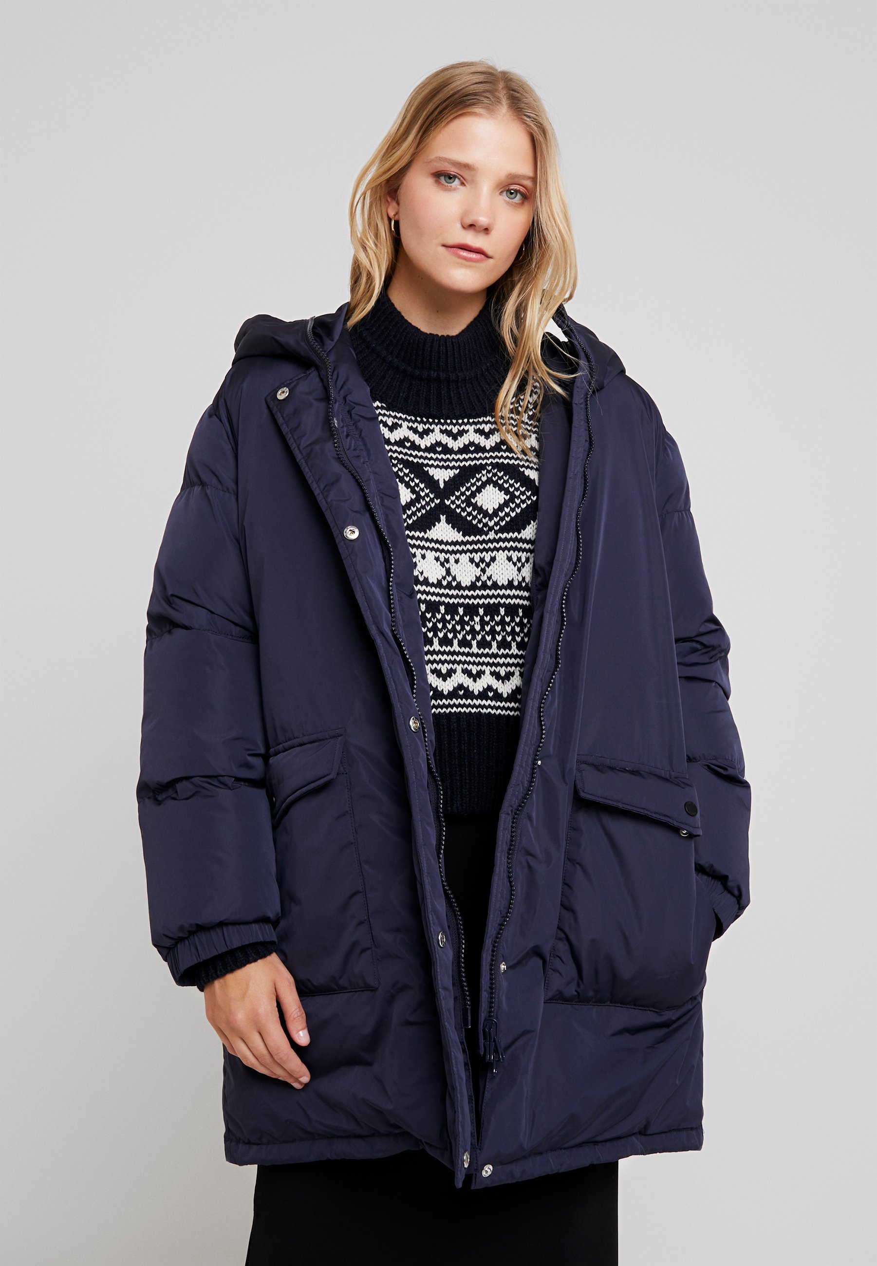 Samsøe Samsøe OKINA Winterjas night skydonkerblauw Samsoe Samsoe Wintermantels voor dames online shoppen