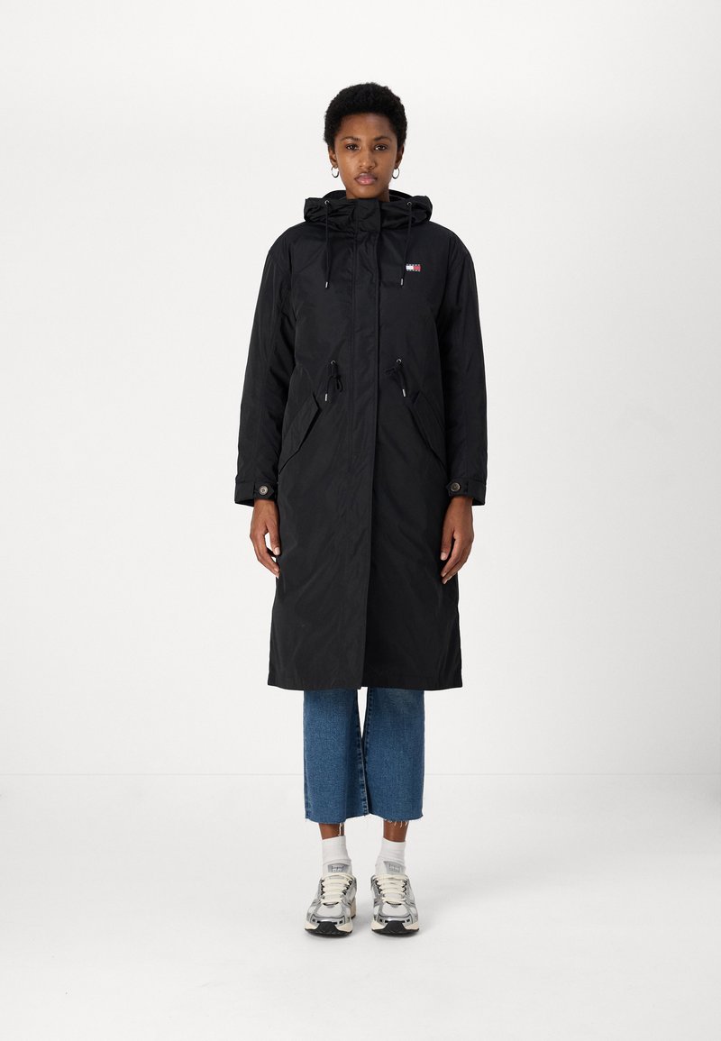 Tommy Jeans TECHNICAL COAT - Parka - black