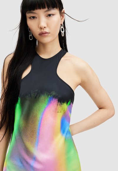 Vestito Donna Desigual Tapestry-lacr - Girocollo Con Cerniera, Lavabile In Lavatrice - Foto 3