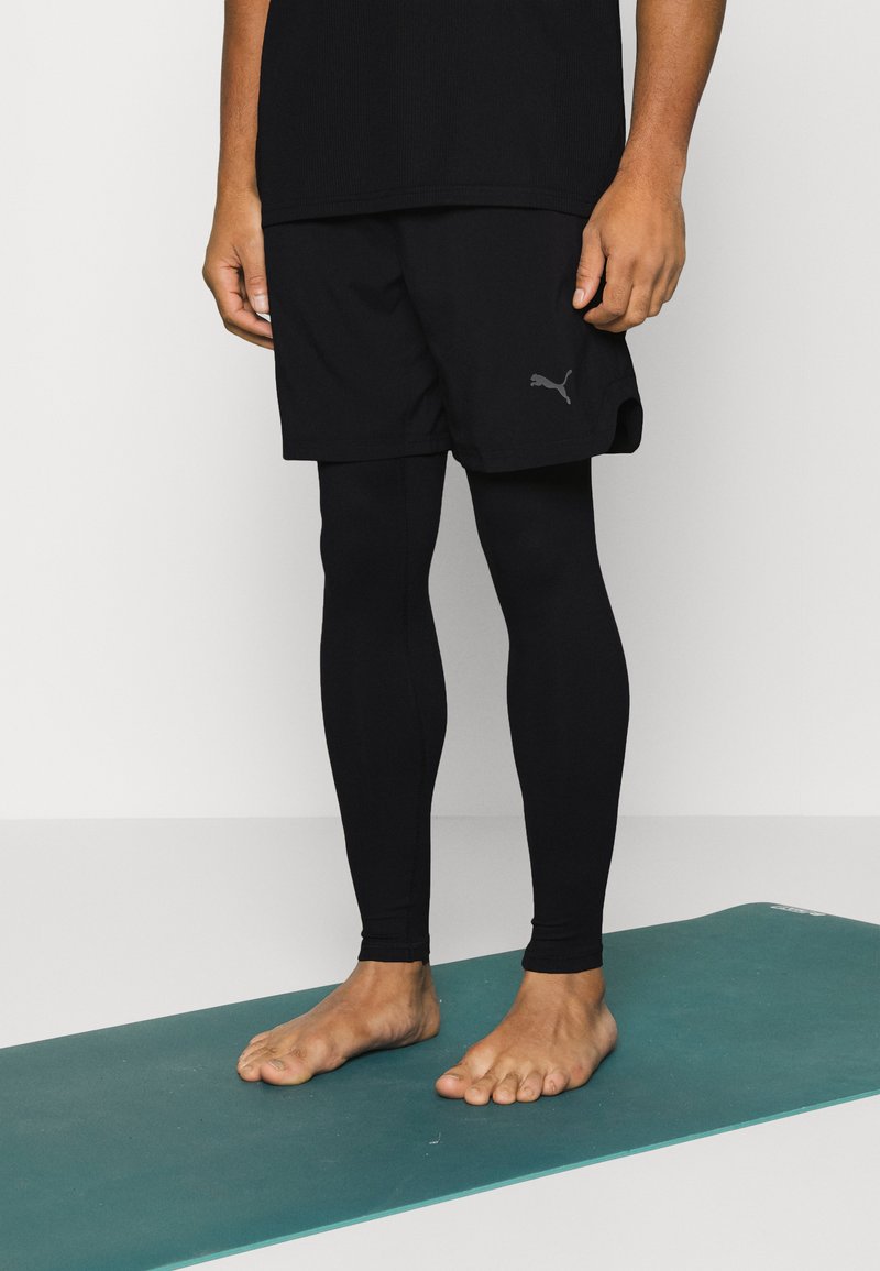 Puma STUDIO 2IN1 Tights puma black/svart Zalando.no