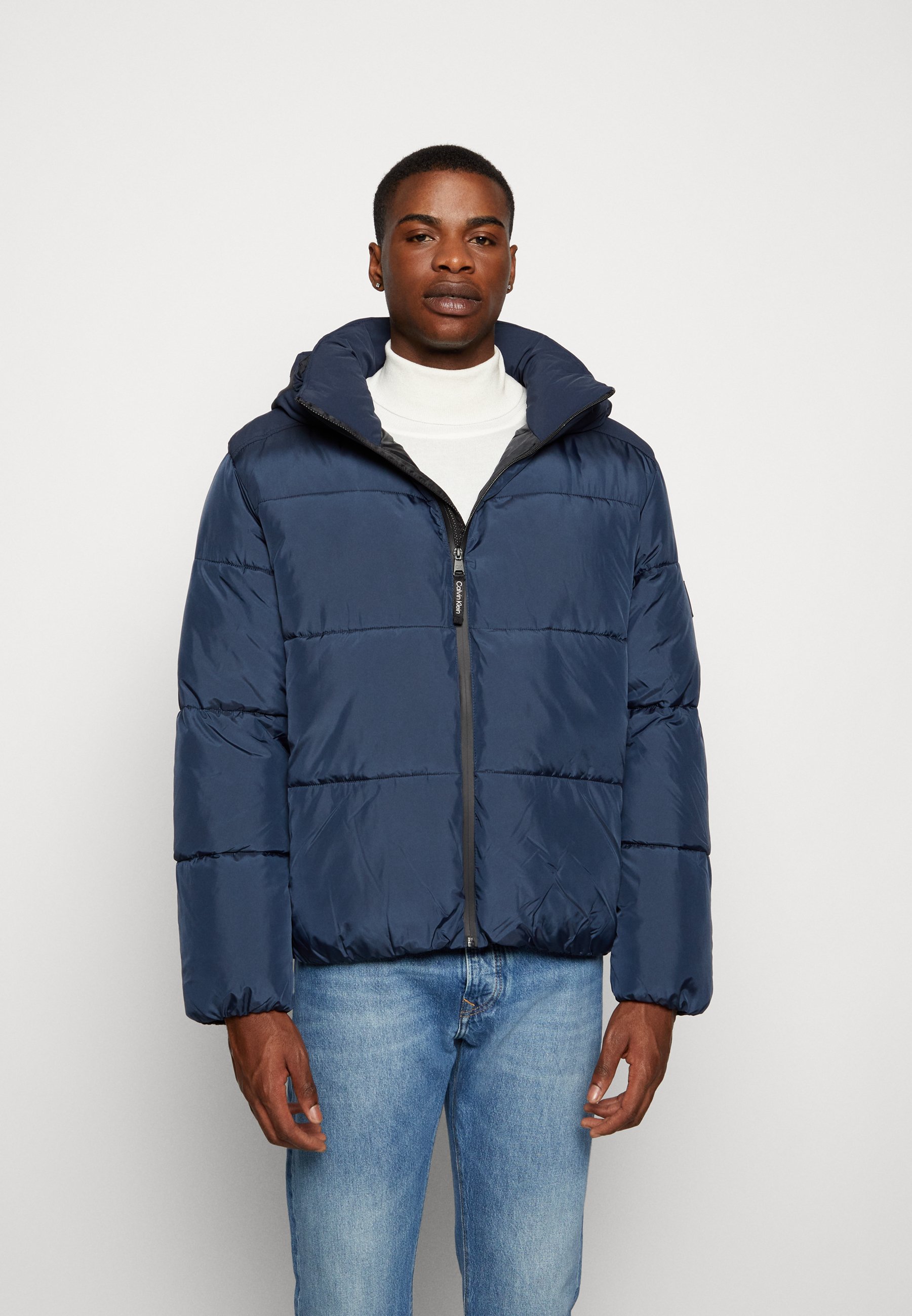 Calvin Klein MIX MEDIA QUILT JACKET 