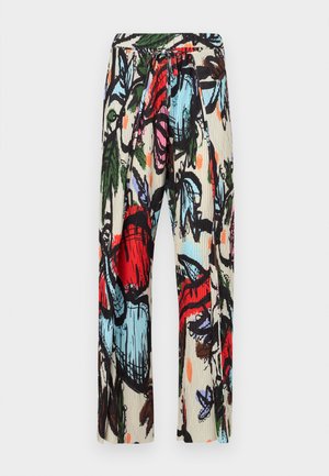 FOLD PLISSÉ PANTS - Trousers - multi-coloured