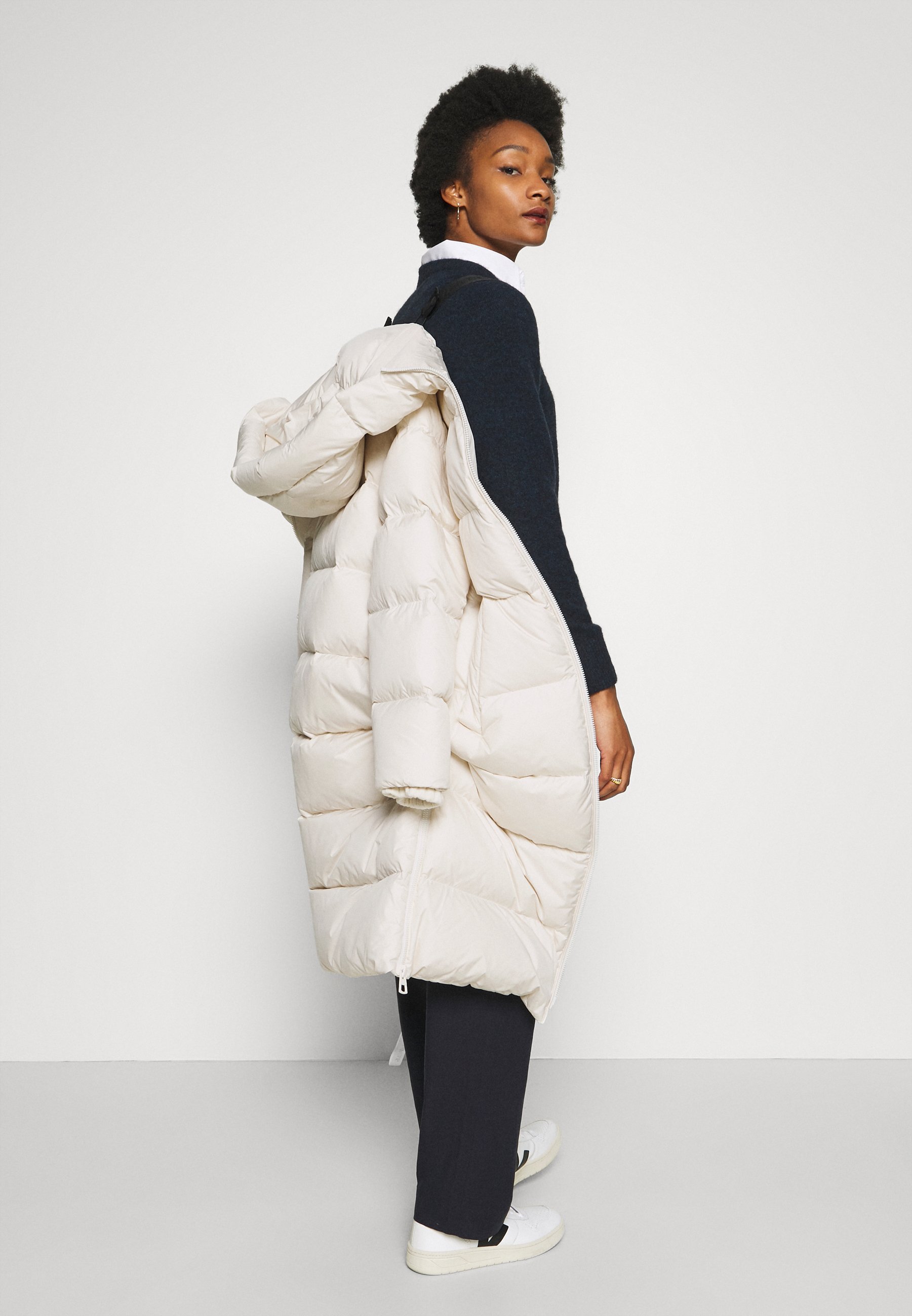 Marc O'Polo Dunkåpe frakk birch whiteoffwhite Zalando.no Marc O'Polo Dunkåpe frakk birch whiteoffwhite Zalando.no