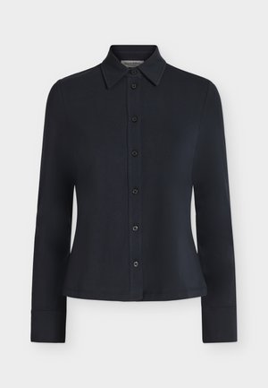 Marc O'Polo, JERSEY  BLOUSE  LONGSLEEVE, HEAVY JERSEY - Camicia - martime blue