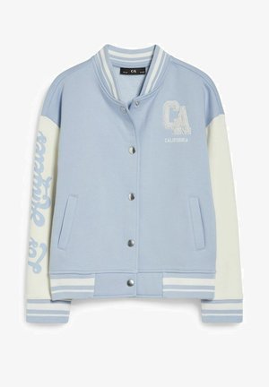 Zip-up sweatshirt - light blue