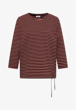 Cecil, 3/4-ARM SHIRT MIT RUNDHALS UND STREIFEN - Camiseta de manga larga - raw chocolate brown