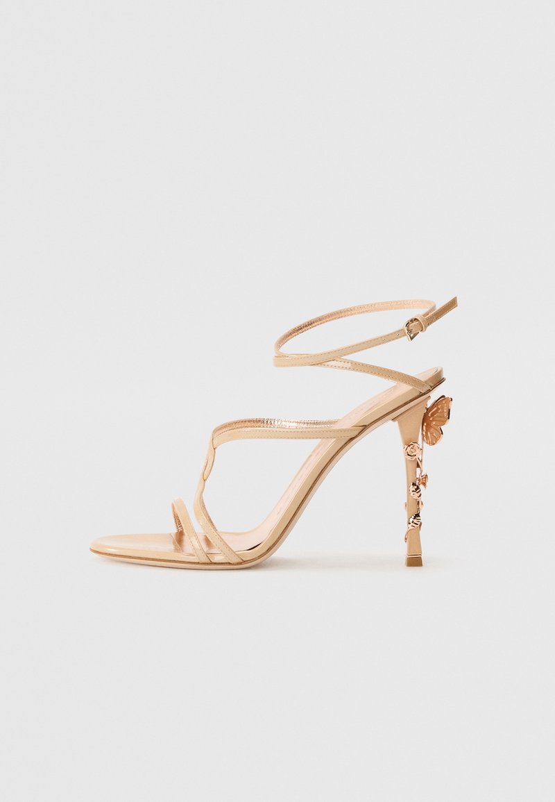Sophia Webster ENCHANTRESS STRAPPY SANDAL - Augstpapēžu sandales - biscotti