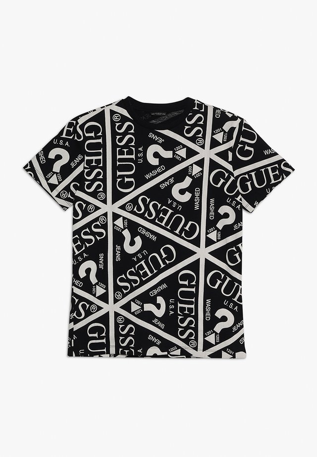 JUNIOR UNISEX OVERSIZE ICON - T-shirt imprimé - jet black