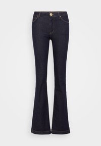 MARA - Džinsi ar paplatinātiem galiem - black denim