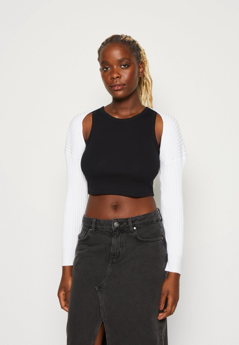 Cotton On LOOSE SHRUG Cardigan white/hvid Zalando.dk