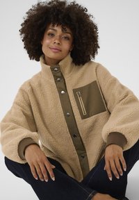 Culture Fleece jacket - brown