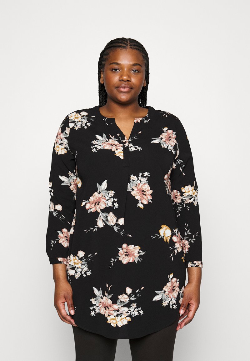 Carli Ls O Neck Blouse Macadamia