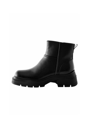 REGULAR FIT - FOREVER COMFORT SQUARE TOE - Vinterstøvler - black leather