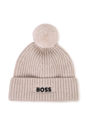 BOSS Kidswear, BONNET EN TRICOT - Bonnet - ecru chine