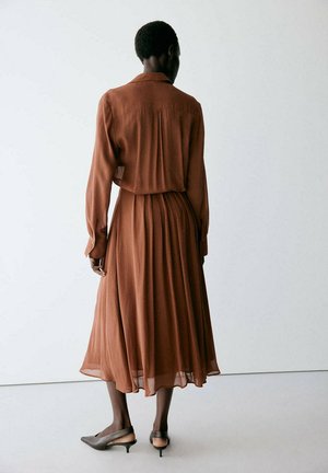 Mango, ADULT - Blusenkleid - camel