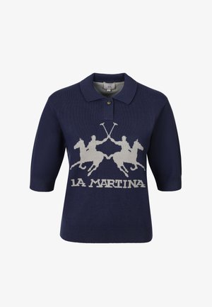 La Martina, BEKLEIDUNG WCS003 - Polotričko - navy wcs yc