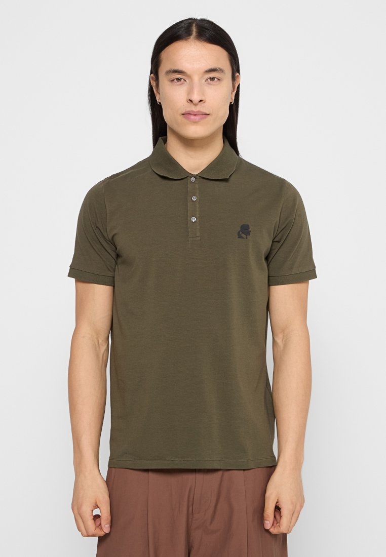 Karl Lagerfeld Poloshirt olijfgroen