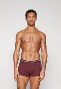 Jack & Jones JACSOLID TRUNKS 12 PACK - Boxerbriefs - mottled light grey
