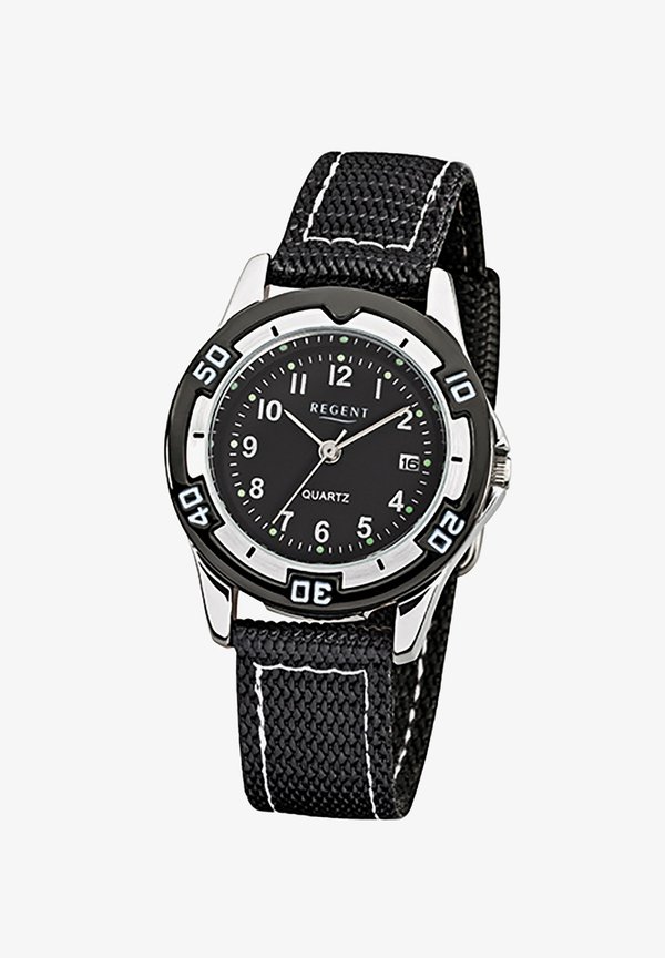 KOLLEKTION – Uhr – schwarz silberfarben