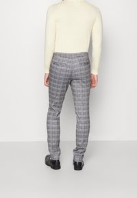 Selected Homme Tygbyxor - mottled light grey