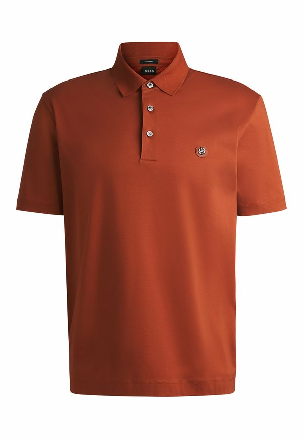 PARRIS - Polo shirt - dark orange six4