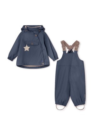 MINI A TURE MATWAINIS UNISEX SET - Regenjas - ombre blue