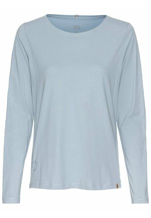 camel active RUNDHALS - Langærmet T-shirt - soft blue