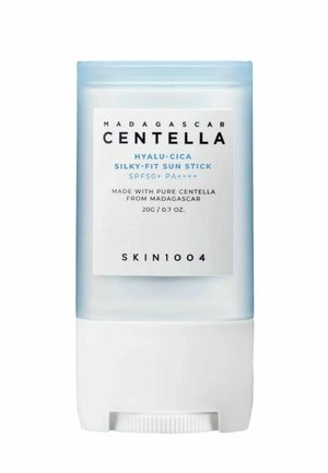 SKIN1004 SONNENCREME MADAGASCAR CENTELLA HYALU-CICA SILKY-FIT SUN STICK - Fugtighedscreme - weiß