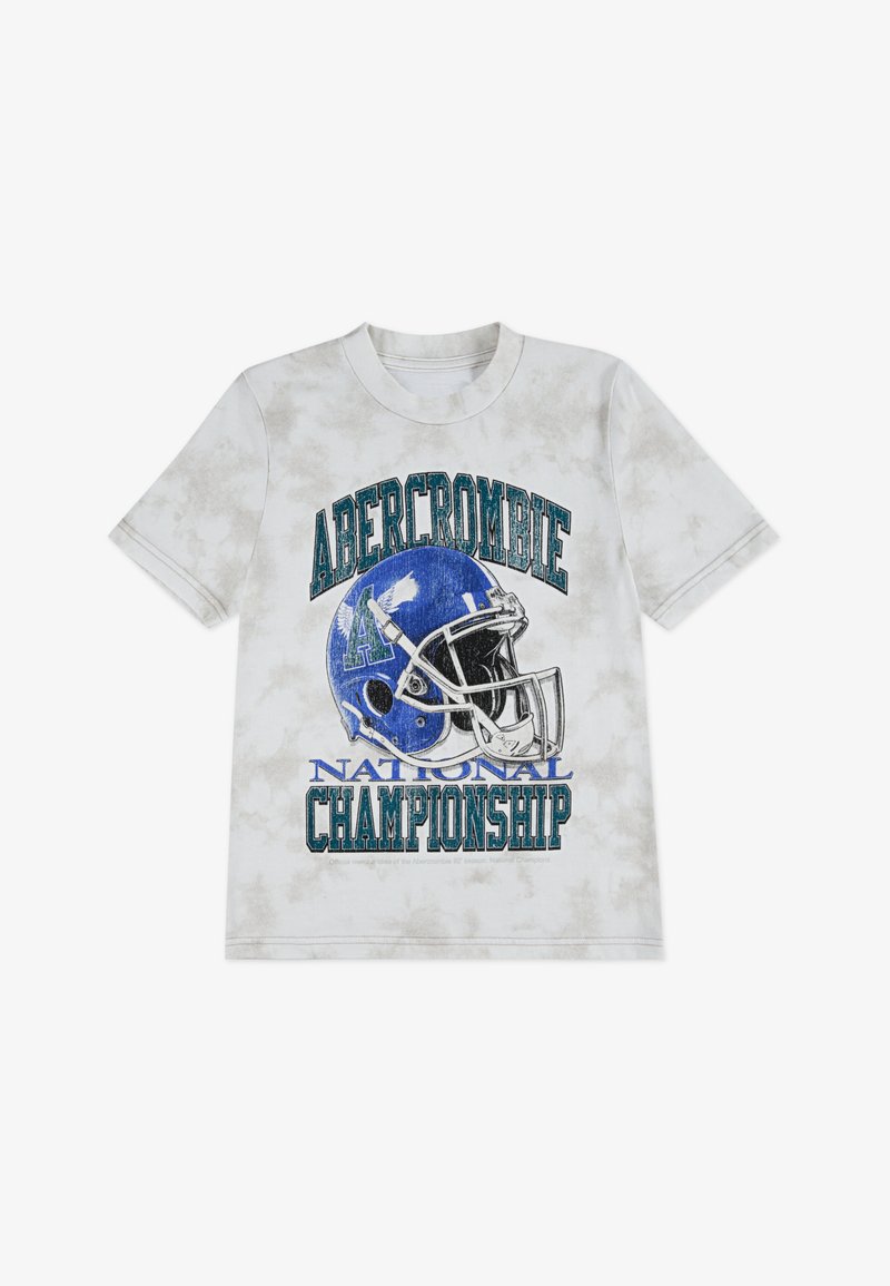 Abercrombie & Fitch CHAMPIONSHIP - T-shirts med print - simply taupe