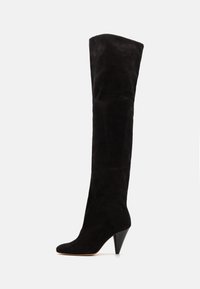 CONE SLOUCH  - Stivali sopra il ginocchio - black