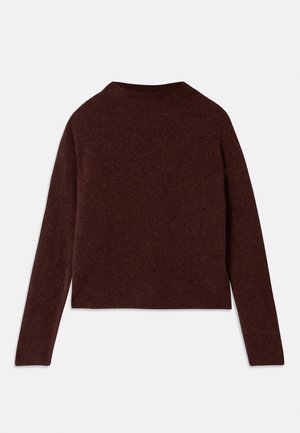 MIKA FUNNEL NECK SWEATER - Trui - burgundy