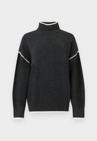 VMFAN HIGHNECK  - Πουλόβερ - dark grey melange