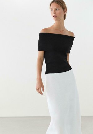 Massimo Dutti, - T-shirt z nadrukiem