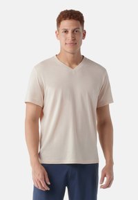 Smartwool ACTIVE MESH SHORT SLEEVE - Sportovní tričko - almond