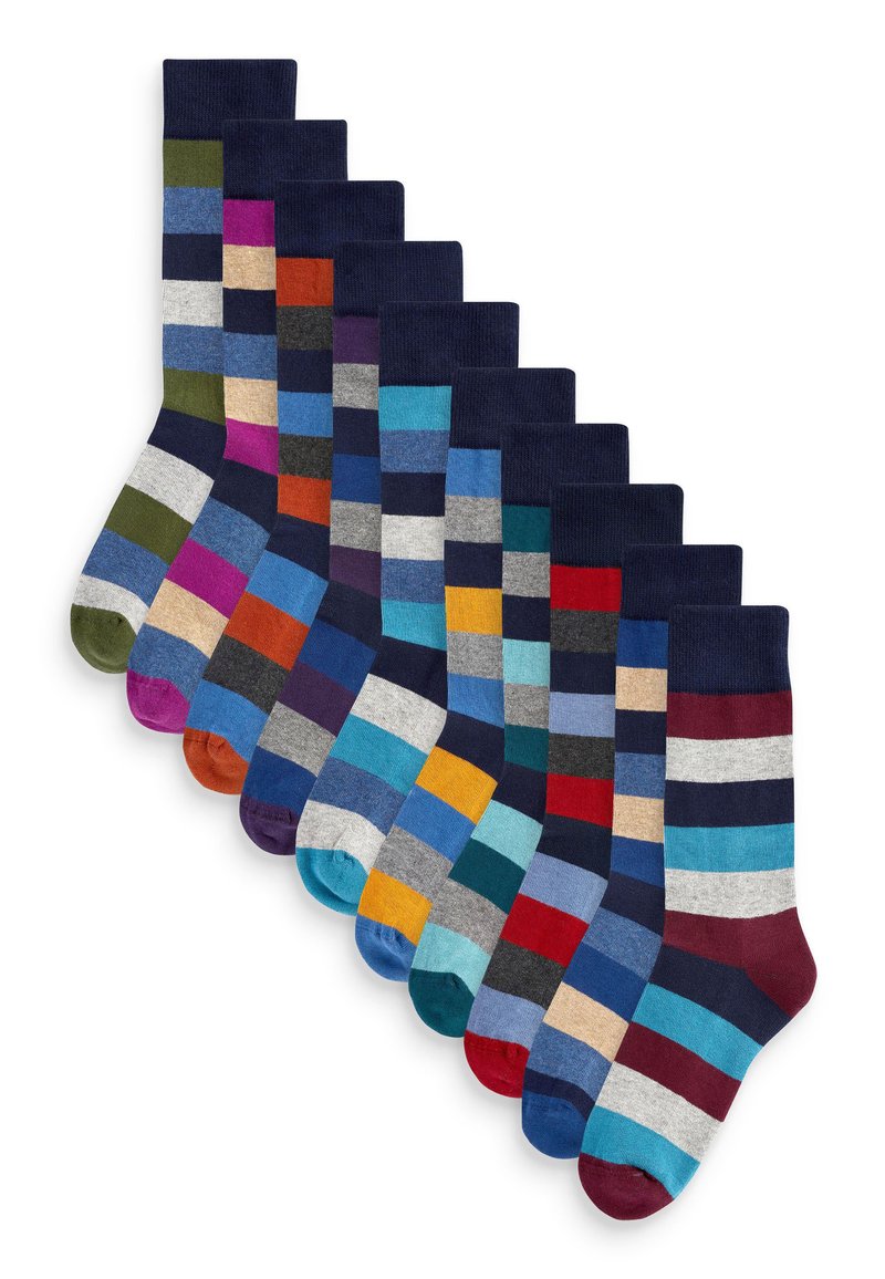 Next CUSHIONED TEN PACK - Strømper - stripe