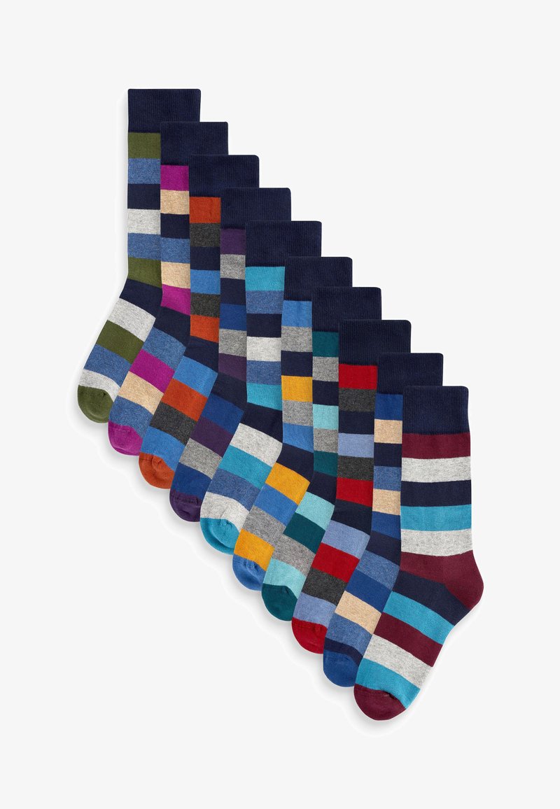 Next CUSHIONED TEN PACK - Zeķes - stripe