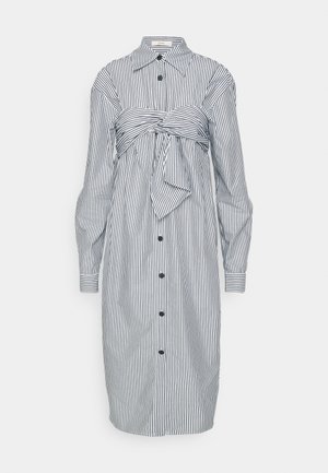 Brogger ESSIE DRESS - Robe chemise - black/white